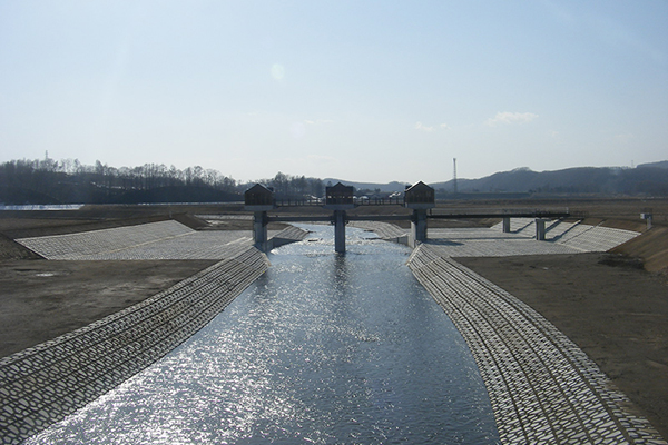 河川工事写真